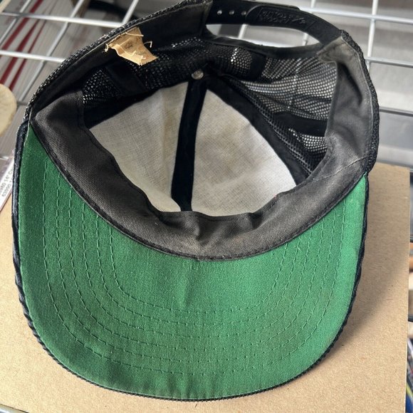 Vintage “Unbranded” Harley Davidson Patch Corduroy Hat Cap Snapback Motorcycle - Picture 6 of 10